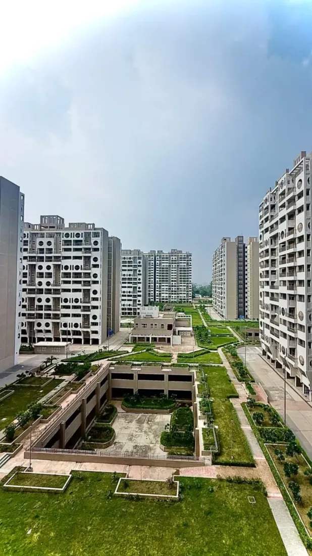 Narela DDA society parks and parking