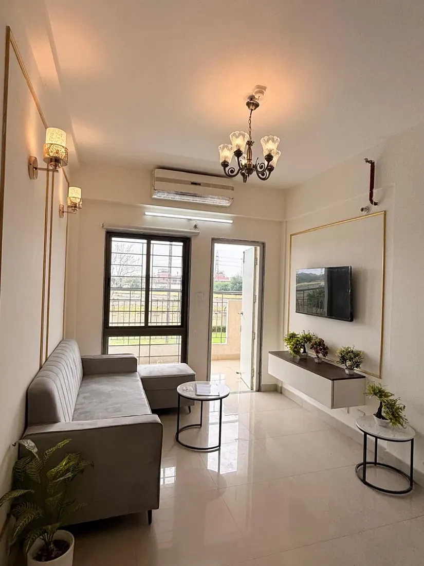 DDA EWS LIG flat Narela living room