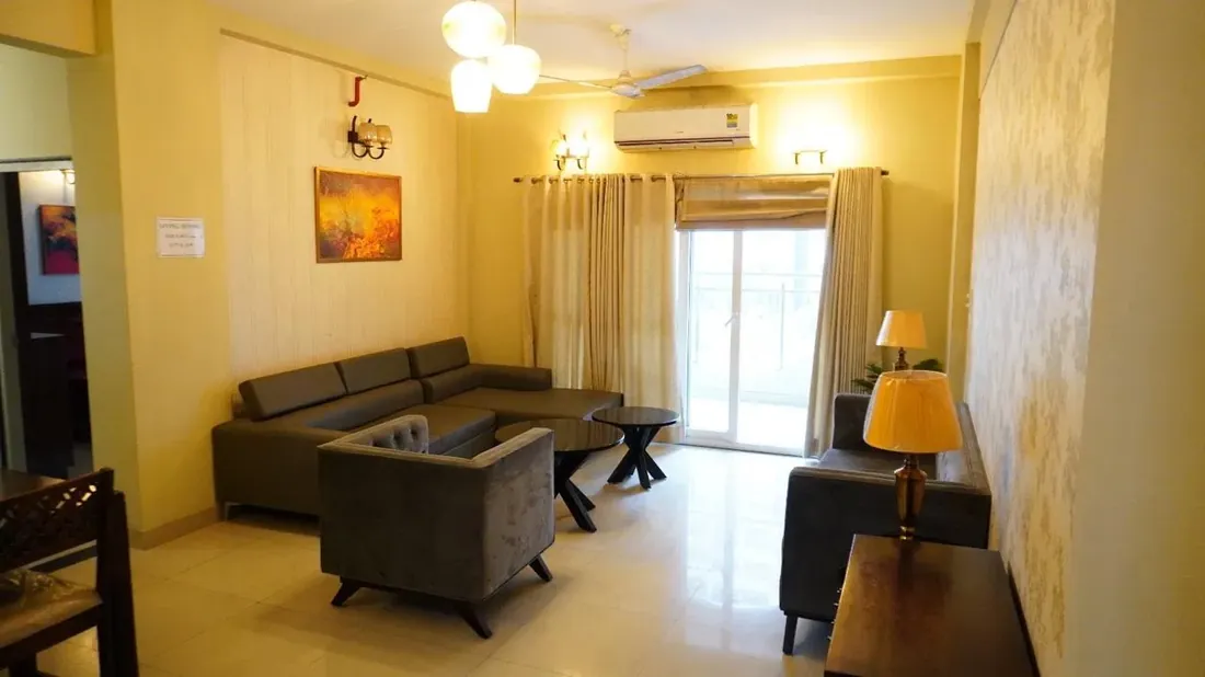 DDA MIG flat Narela furnished hall