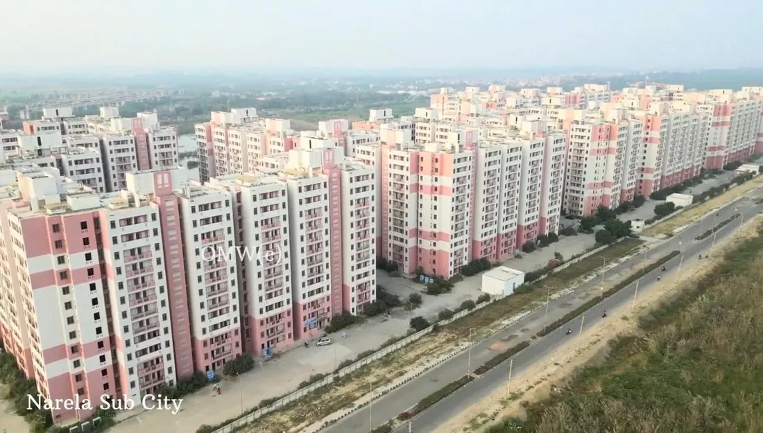 Narela Sub City DDA flats